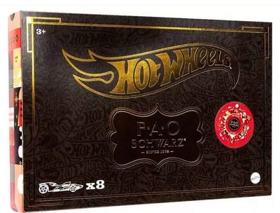 8-pack Golden cars - Hot Wheels 1:64