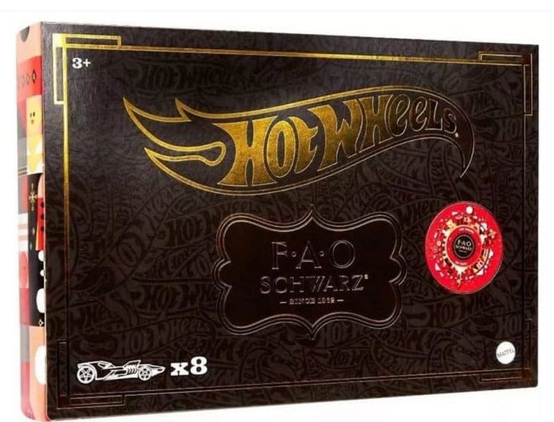 8-pack Golden cars - Hot Wheels 1:64