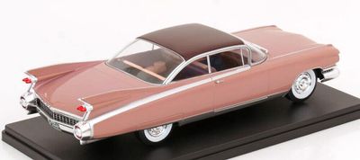 Cadillac Eldorado Seville 1959 rosa/brun - skala 1:24