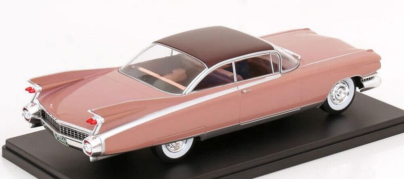 Cadillac Eldorado Seville 1959 rosa/brun - skala 1:24