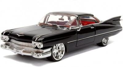 Cadillac deVille 1959 svart - skala 1:24