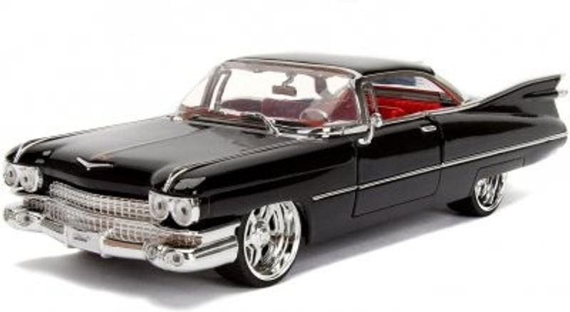 Cadillac deVille 1959 svart - skala 1:24