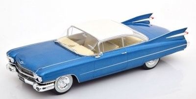 Cadillac Eldorado 1959 blå/vit - skala 1:24