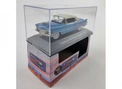 Cadillac Eldorado Biarritz 1956 blå - skala 1:43