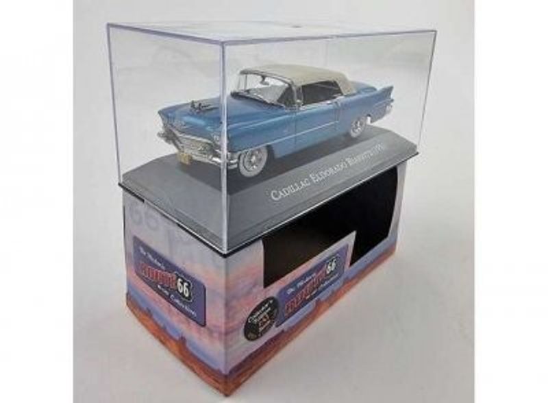 Cadillac Eldorado Biarritz 1956 blå - skala 1:43