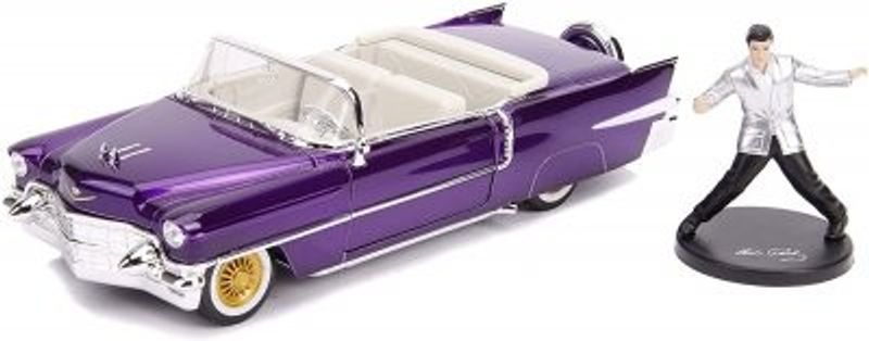 Cadillac Eldorado 1956 with Elvis fig. - skala 1:24