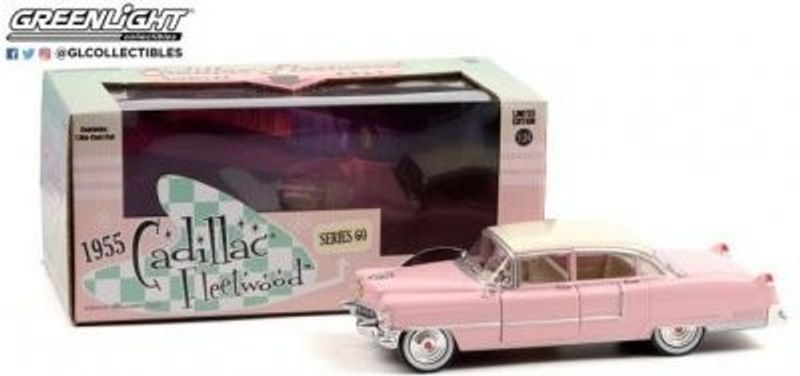 Cadillac Fleetwood series 60 1955 rosa - skala 1:24