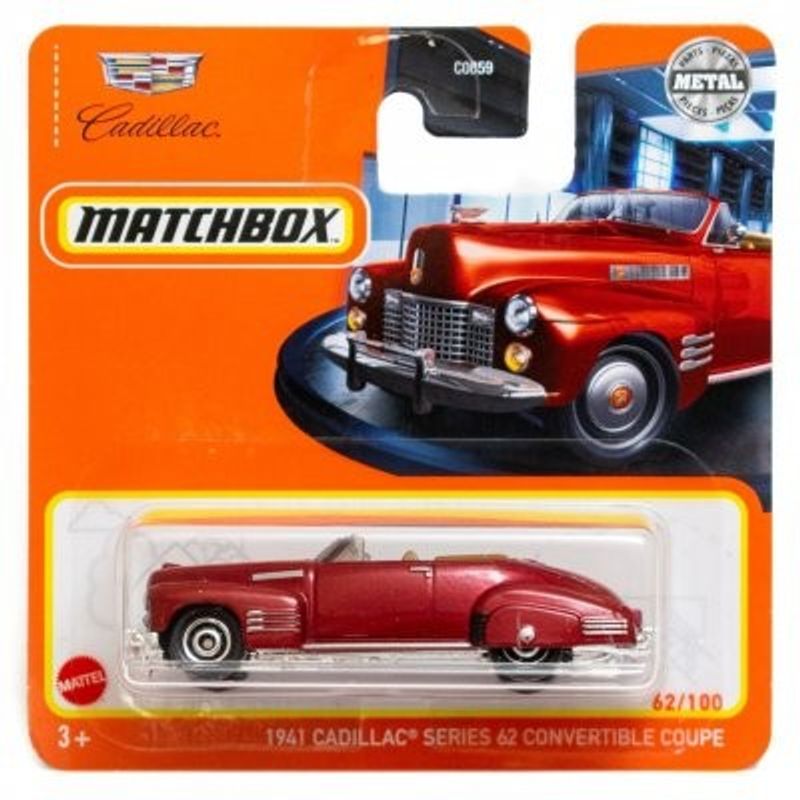 Cadillac serie 62 röd 1941 - Matchbox 1:64.