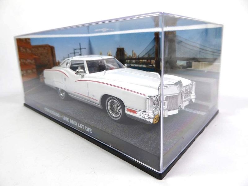 Cadillac Eldorado James Bond Live and let die - skala 1:43