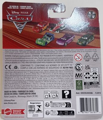 Carla Veloso nr 8 - Disney Cars 2 v2026