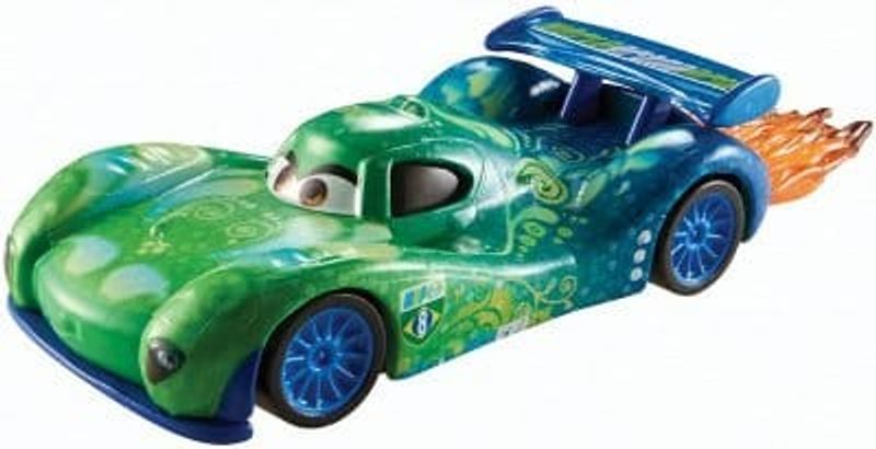Carla Veloso nr 8 med flammor 2020 - Cars 2