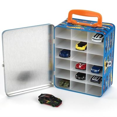 Hot Wheels Car Case/Väska 18 metall blå - Hot Wheels