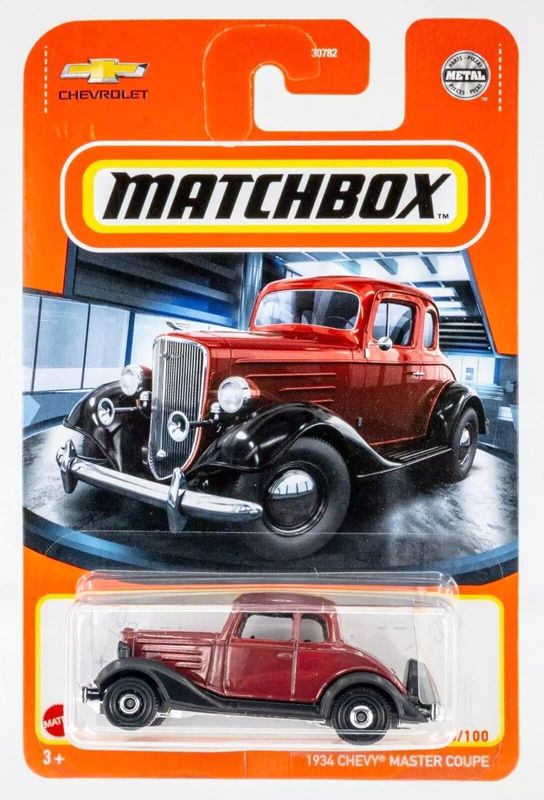 Chevrolet Master Coupé 1934 rot - Matchbox 1:64