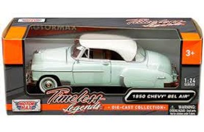 Chevrolet Bel Air 1950 - ljus grön - skala 1:24