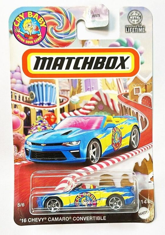 Chevrolet Camaro Convertible 2016 - Matchbox 1:64 Candy series