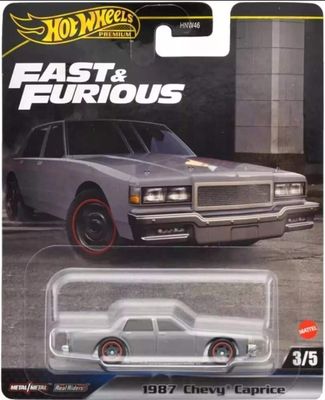Chevrolet Caprice 1987 silver Fast & Furious - Hot Wheels 1:64