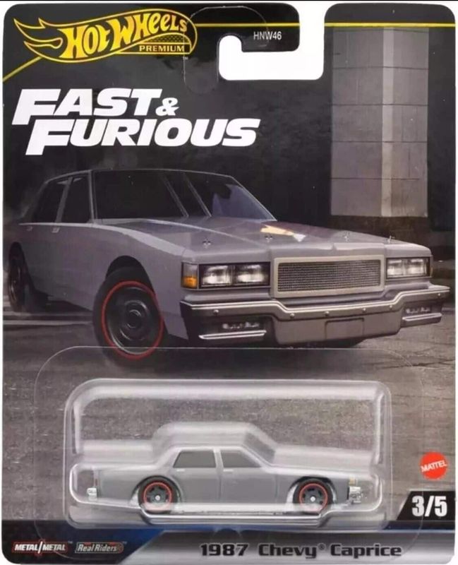 Chevrolet Caprice 1987 silver Fast & Furious - Hot Wheels 1:64