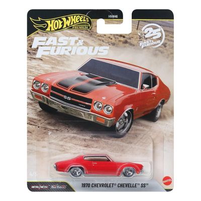 Chevrolet Chevelle SS 1970 röd Fast & Furious - Hot Wheels 1:64