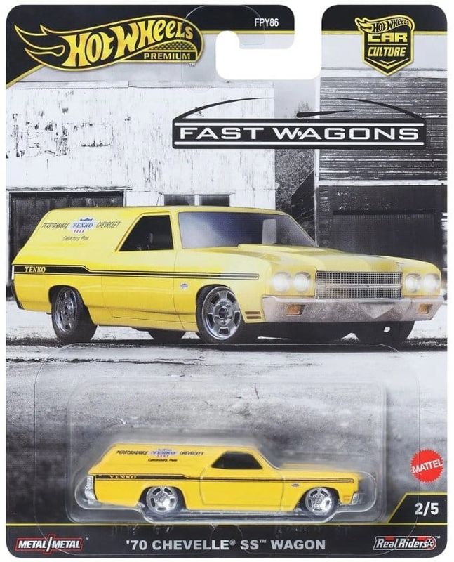 Chevrolet Chevelle SS Wagon 1971 - Hot Wheels Fast Wagons 1:64