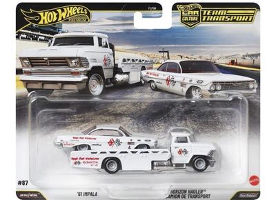 Chevrolet Impala 1961 & Horizon Hauler - Hot Wheels 1:64