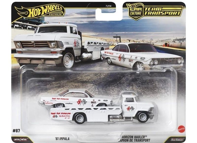 Chevrolet Impala 1961 & Horizon Hauler - Hot Wheels 1:64