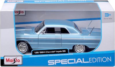Chevrolet Impala SS 1964 blå - skala 1:26