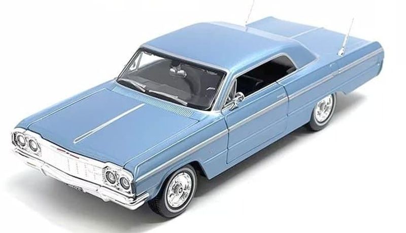 Chevrolet Impala SS 1964 blå - skala 1:26