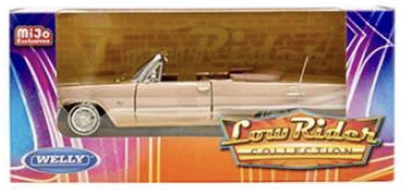 Chevrolet Impala Conv. 1963 gold low rider - skala 1:24