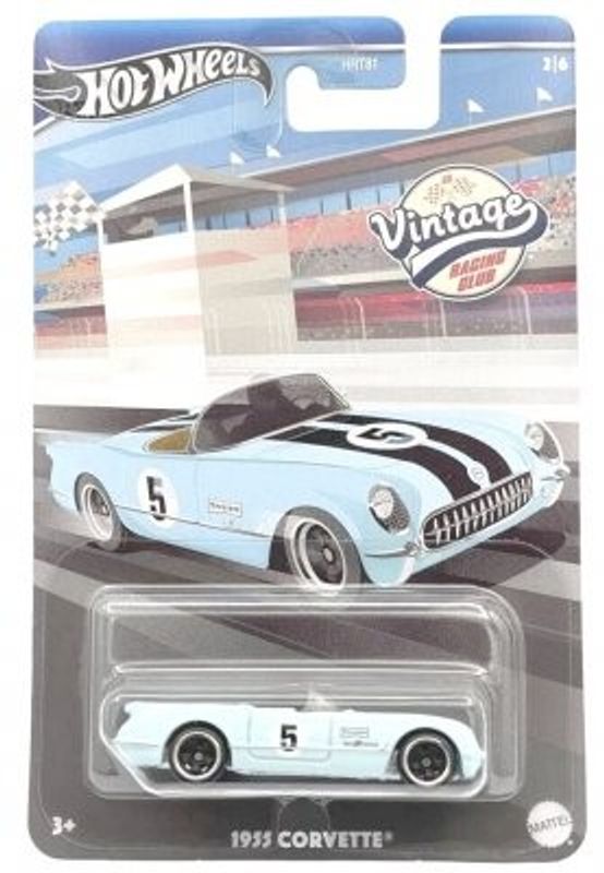 Chevrolet Corvette 1955 Vintage Racing - Hot Wheels