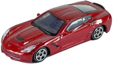 Chevrolet Corvette Stingray 2014 röd - skala 1:43