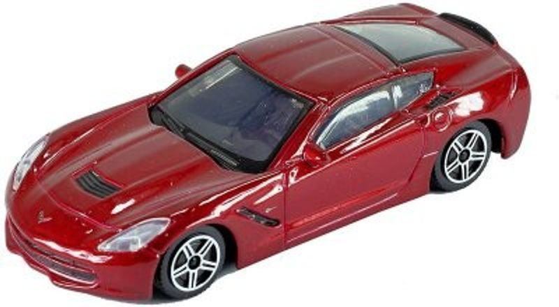 Chevrolet Corvette Stingray 2014 röd - skala 1:43