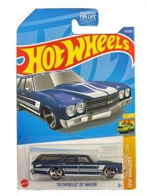 Chevrolet Chevelle SS Kombi 1970 Blau - Hot Wheels