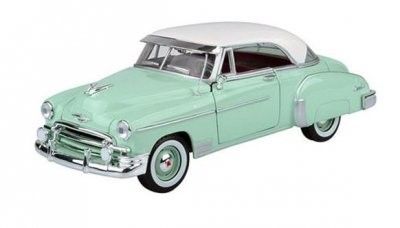 Chevrolet Bel Air 1950 - ljus grön - skala 1:24