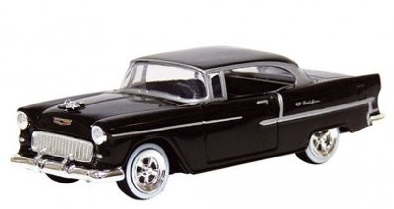 Chevrolet Bel Air 1955 svart - skala 1:43