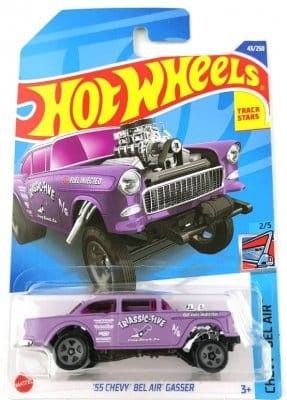 Chevrolet BelAir 55 Gasser lila - Hot Wheels 1:64