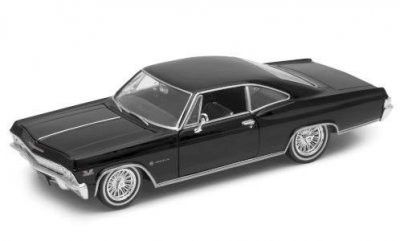Chevrolet Impala SS 396 Tuning svart 1965 - skala 1:24