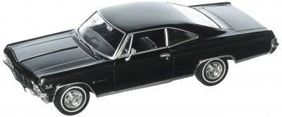 Chevrolet Impala SS 396 svart 1965 - skala 1:24