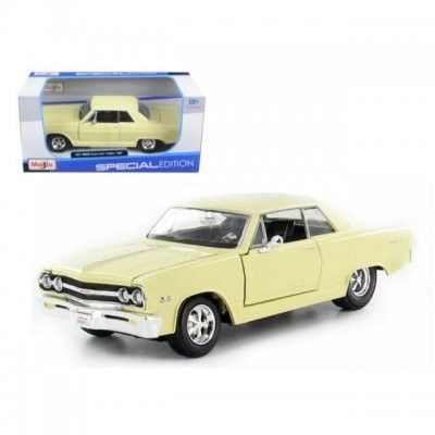 Chevrolet Malibu SS 1965 creme - skala 1:24