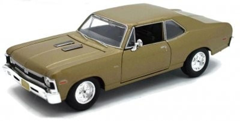 Chevrolet Nova SS 1970 guld - skala 1:24