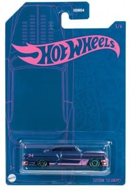 Chevrolet Custom 1953 (Pearl & Chrome) - Hot Wheels 1:64