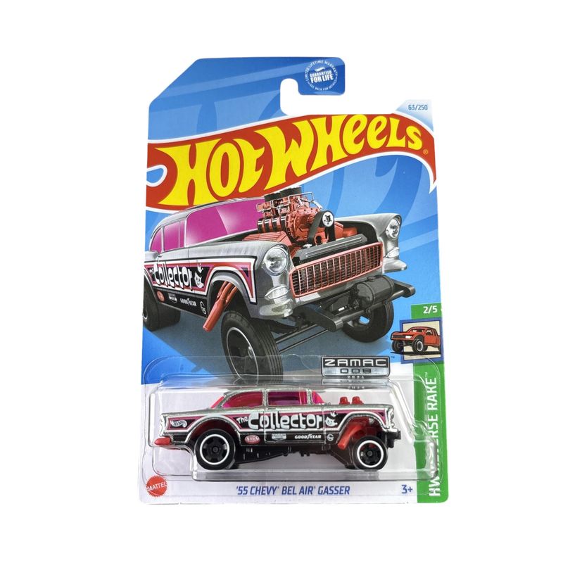 Chevrolet Bel Air Gasser 1955 Zamac – Hot Wheels 1:64