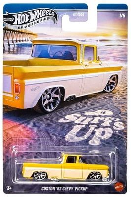 Chevrolet Pickup 1962 - Surf´s Up, Silver series Hot Wheels 1:64