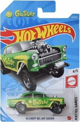 Chevrolet BelAir 55 Gasser grön - Hot Wheels 1:64