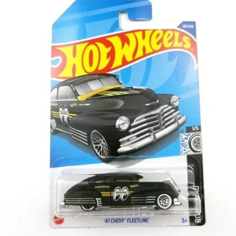 Chevrolet Fleetline 1947 svart - Hot Wheels 1:64