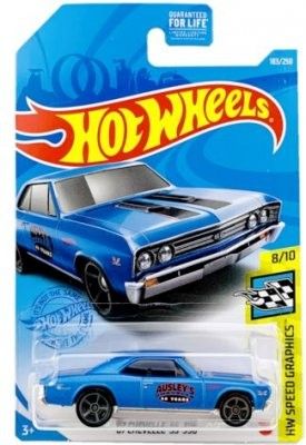 Chevrolet Chevelle SS396 1967 Blau - Hot Wheels 1:64