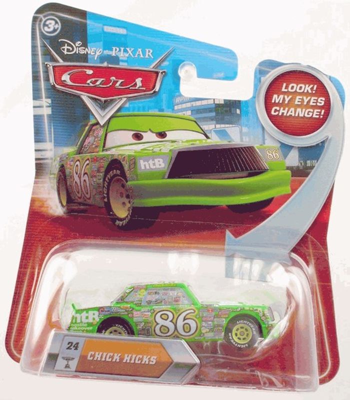 Chick Hicks - eye change 2010 disney bilar