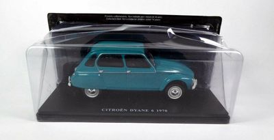 Citroen Dyane 6 blå 1970 - skala 1:24