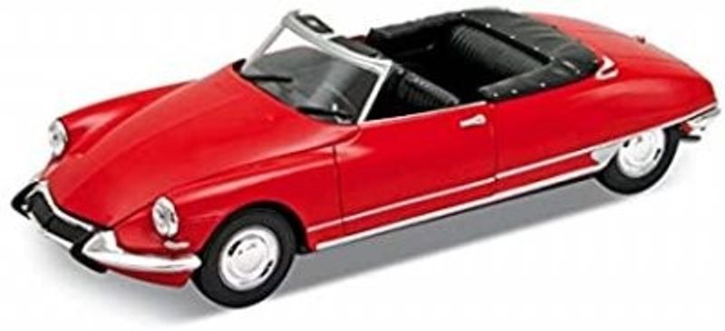 Citroen DS 19 Convertible röd - skala 1:24