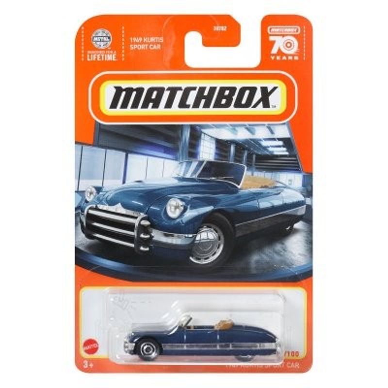 Kurtis Sport Car 1949 mörkblå - Matchbox 1:64