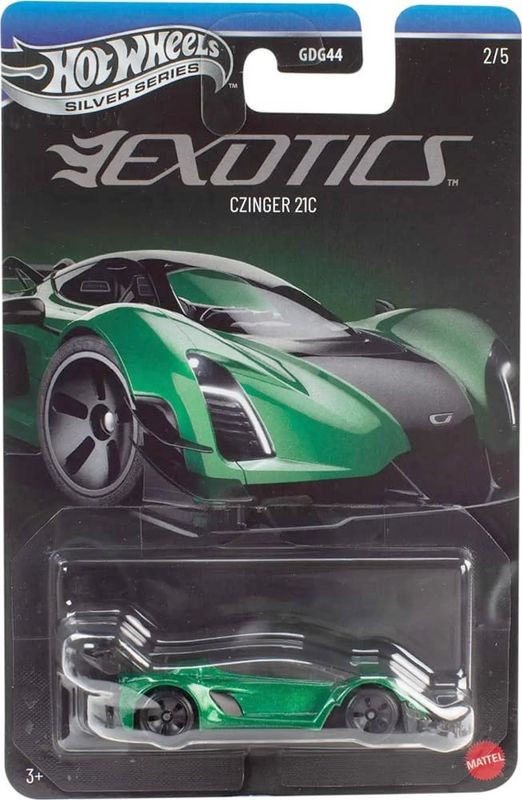 Czinger 21C - Exotics Silver series Hot Wheels 1:64